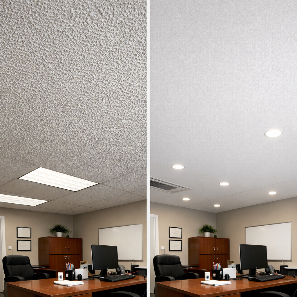 Popcorn Ceiling Removal